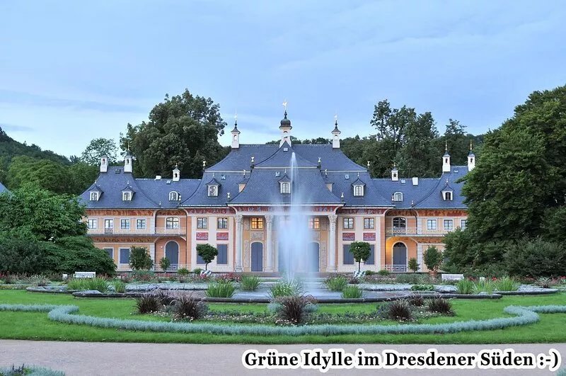 Own green idyll in the south of Dresden :-) a stone's throw from the city center