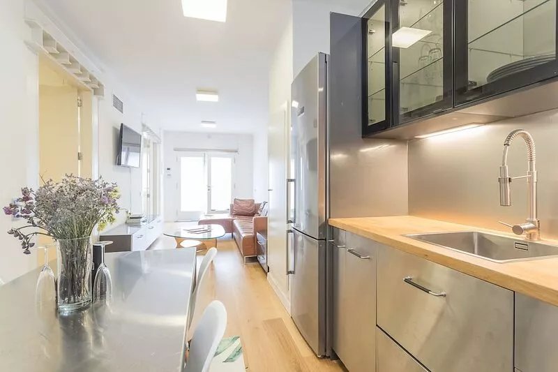 My Space Barcelona 2-bedroom apartment in an upper area for temporary rentals