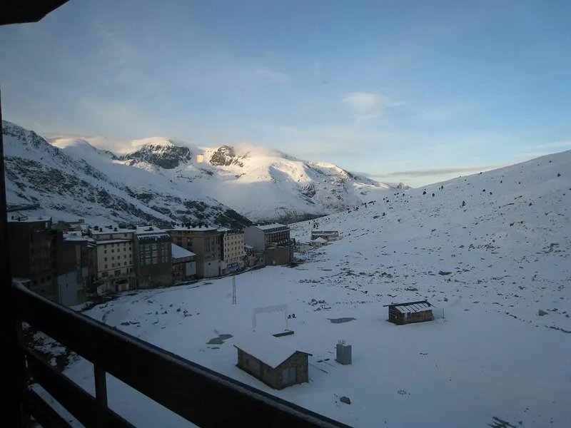 apartment for 5 persons, 42m2, with a balconi with view on the mountain and at