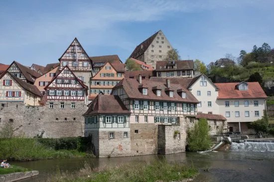 Fachwerkhaeuser am Hafenmarkt