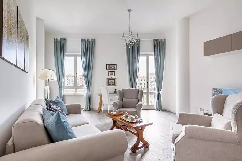 Lungarno Elegant Apartment with Panoramic Balcony