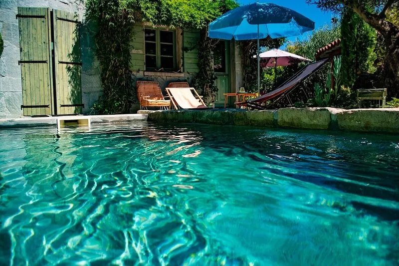 Charming stone house, a peaceful little paradise surrounded by mountains ...
