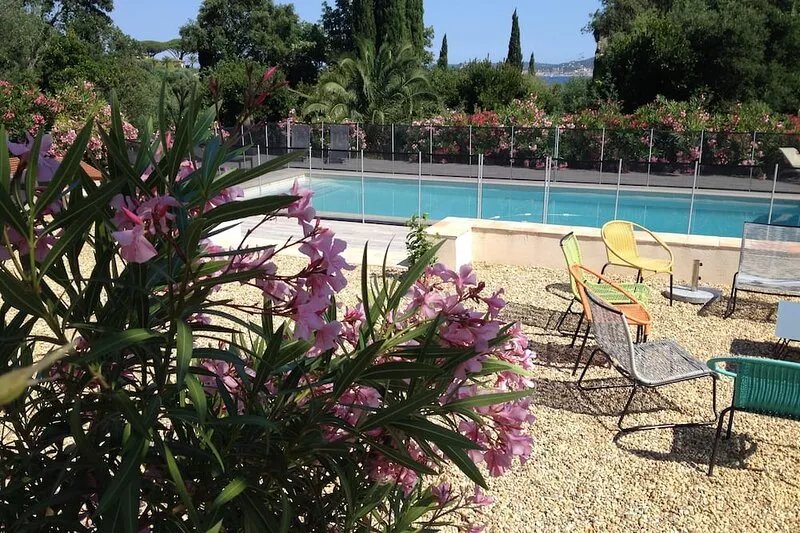 Beautiful villa with character, walking distance to the beach, sea view