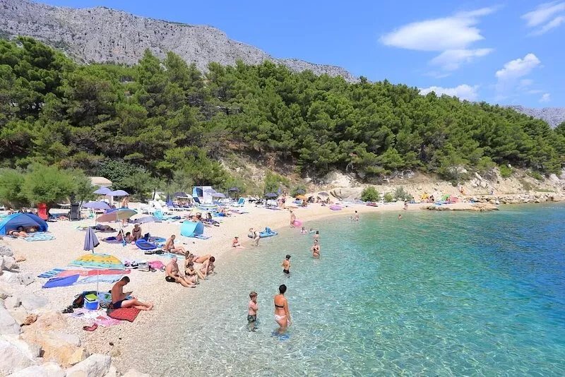 Three bedroom apartment with balcony and sea view Lokva Rogoznica, Omiš