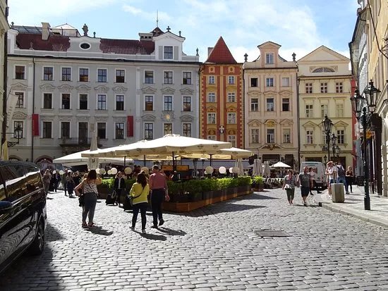 Male Namesti fountain
