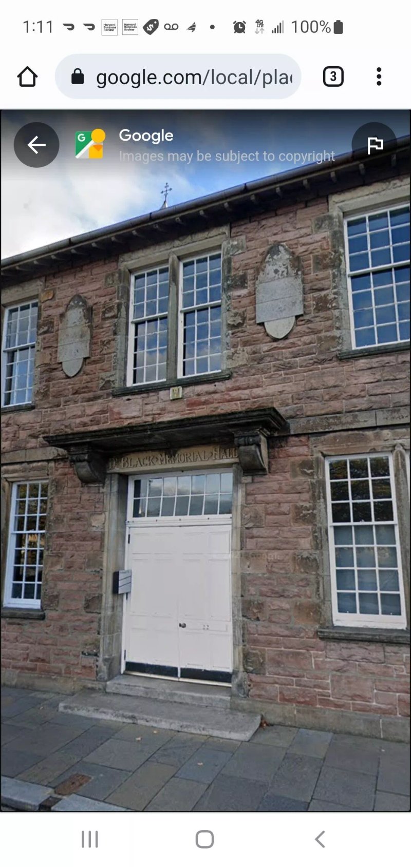 Dr Black's Memorial Hall