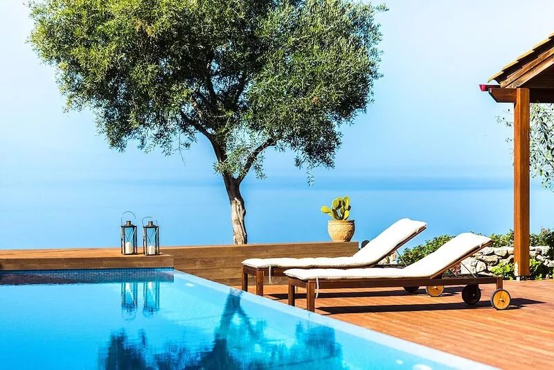 A magical hilltop retreat overlooking Chania city and the Cretan sea!