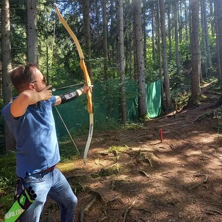 Bogen Jagd Alpendorf