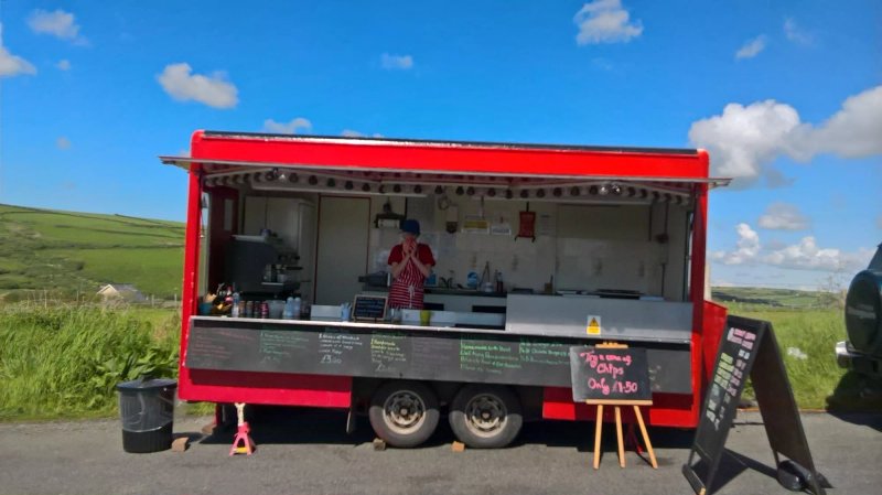 Clares Big Red Van