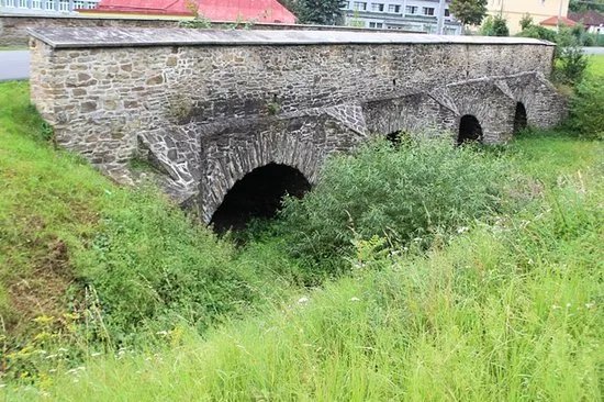 Stone bridge in Spissky Hrhov