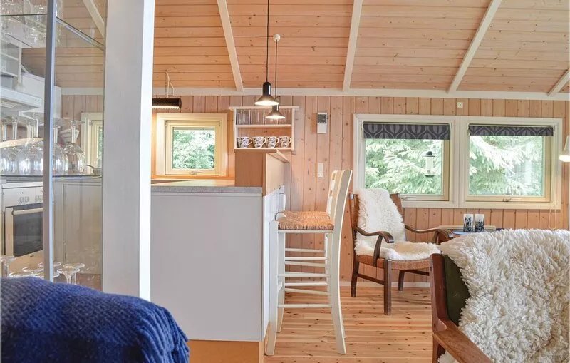 Stunning home in Skibby with house a panoramic view