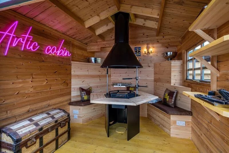 Luxury Scottish Cottage, featuring "'The Artic Cabin"
