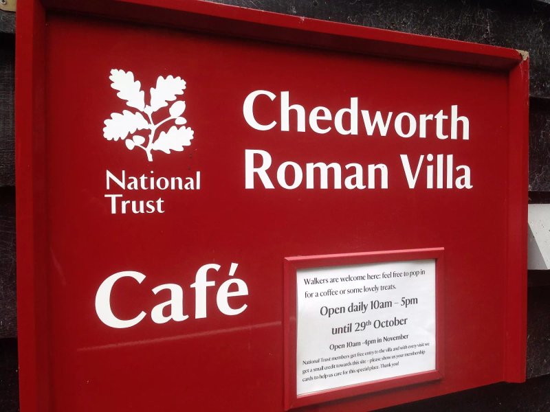 The Cafe Chedworth Roman Villa