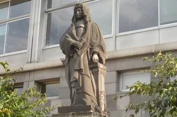 Stone statue of Jean Domat