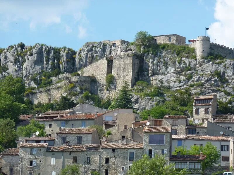 Holiday studio village center Trigance Gorges du Verdon
