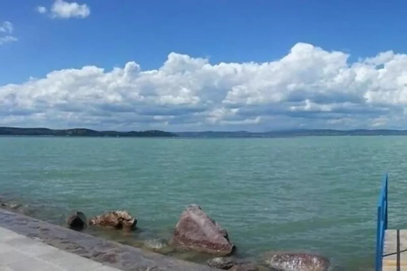 Apartment with pool, sauna, wlan, grill,air conditioning-100m from Lake Balaton