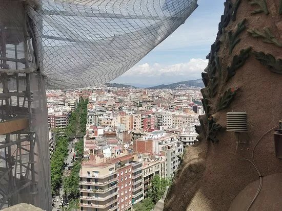 Barcelona Torre Nacimiento Sagrada Familia
