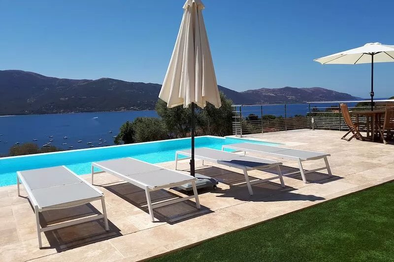 Beautiful house. Wonderful sea view