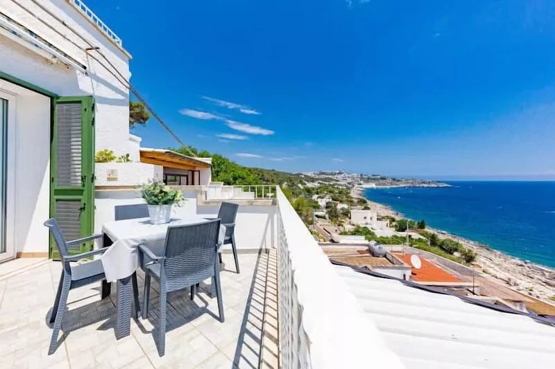 Apartment Sun & sea terrace  in Castro, Puglia - Salento - 4 persons, 2 bedrooms