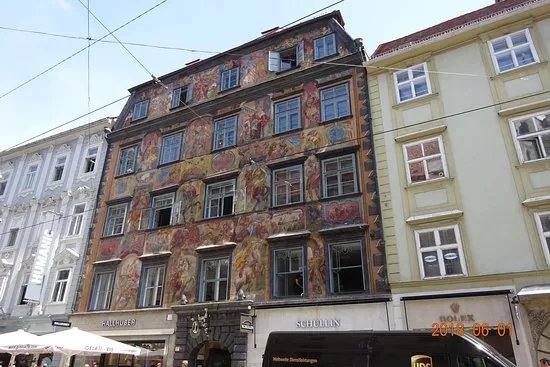 Gemaltes Haus