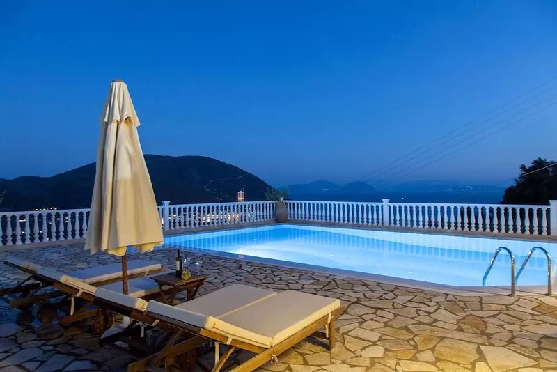 Villa Dream in Vasiliki with Private Pool & Panoramic Sea Views