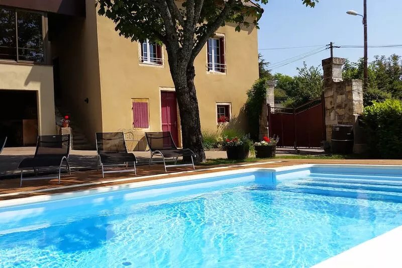 House with private pool in South Burgundy - between Chalon / Saône and Cluny