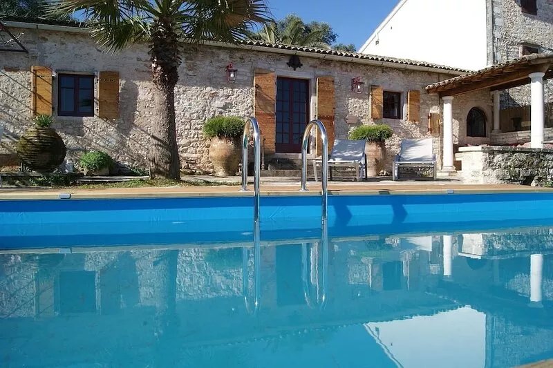 Luxury Villa with amazing sea view close to KASSIOPI and Free Wifi