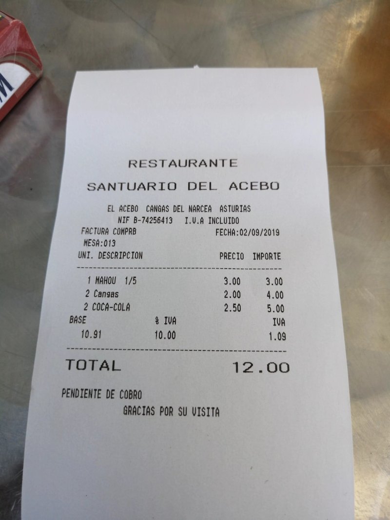 Restaurante Santuario del Acebo