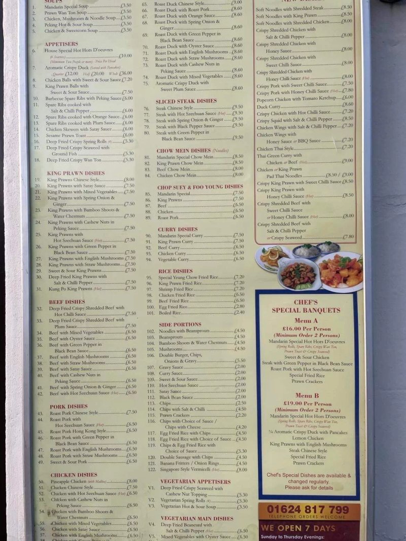 Mandarin Chinese Take Away