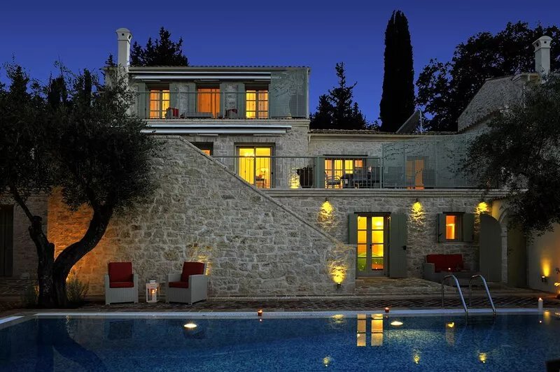Prestige Villas  |  KASSIOPI VILLAGE |  Luxury 4 Bedrooms with Pool
