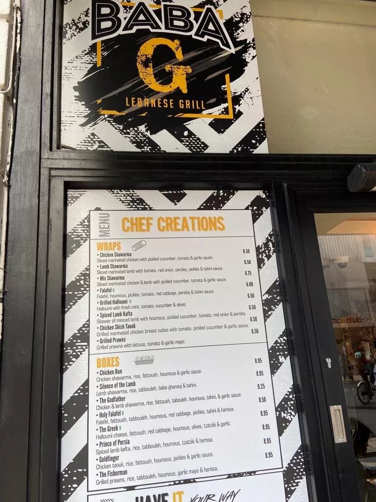 Baba G Lebanese Grill