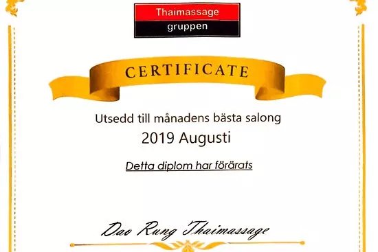 Dao Rung Traditional Thai Massage