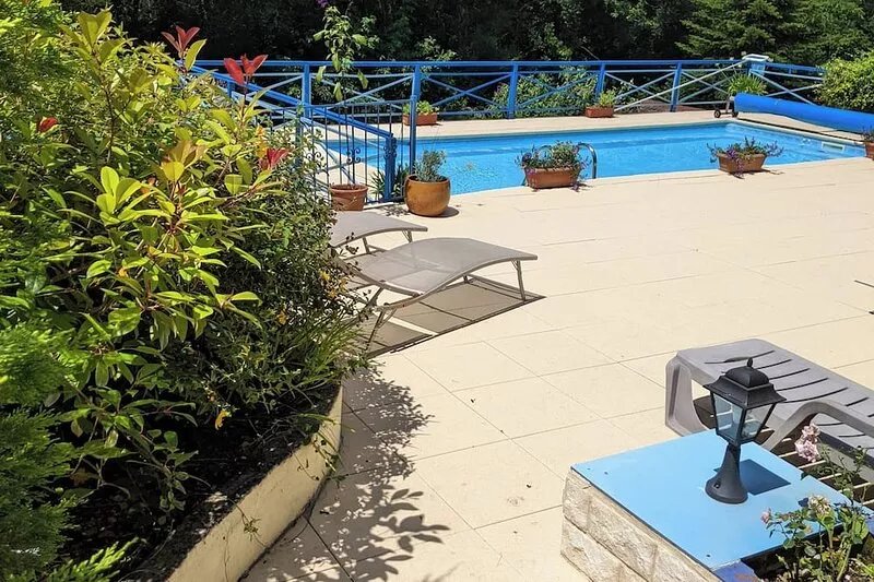 Tasteful spacious 1 bedroom apartment with PRIVATE POOL, balcony and patios