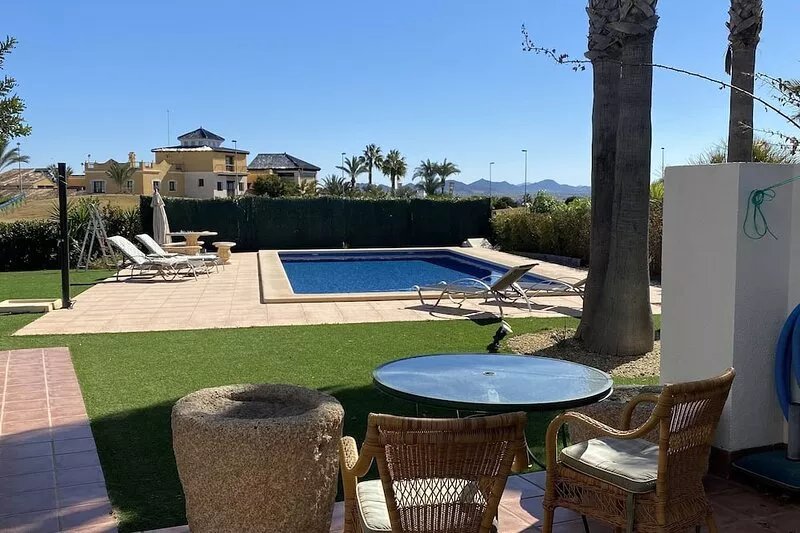 Beautiful villa with superb private pool. Lovely views over the golf course.