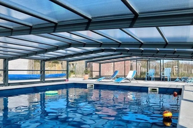 Gîte 4 people -  2 swimming pools (1 with telescopic dome) - The beach on foot