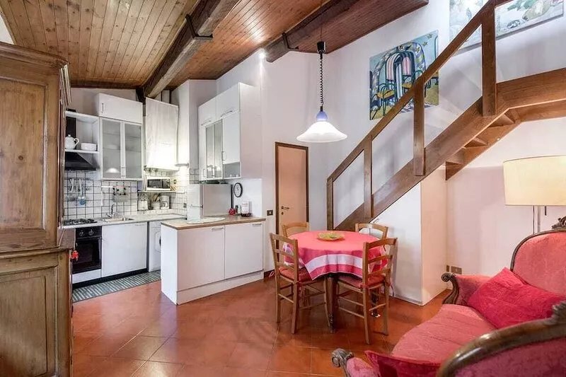 Apartment above the roofs in the heart of Florence. S. Cross/Uffizzi