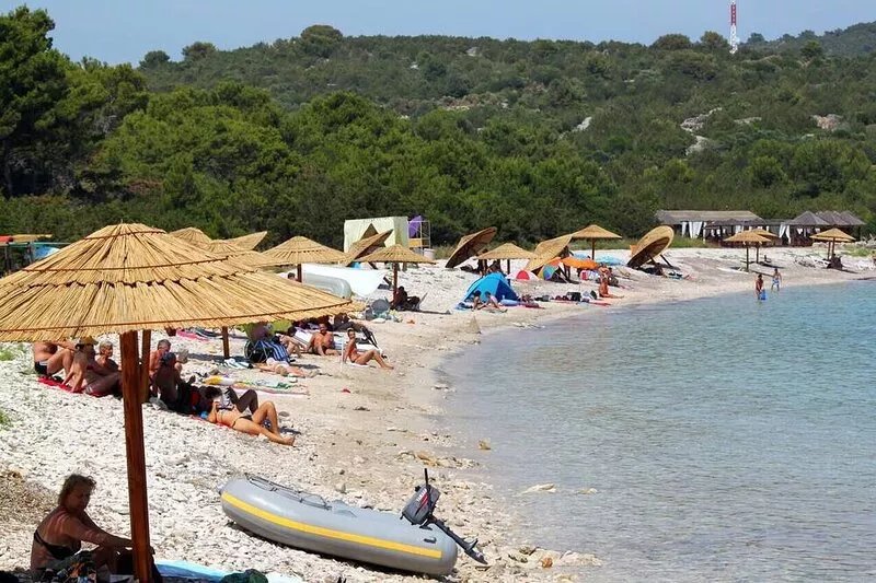 One bedroom apartment with balcony and sea view Sali, Dugi otok (A-443-d)