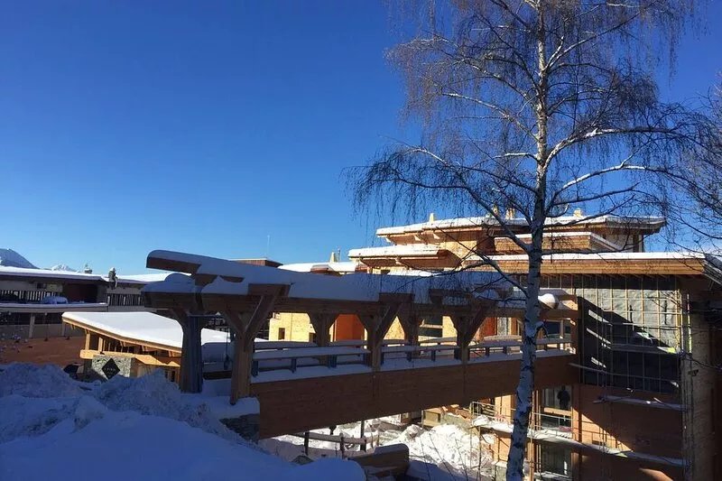 "Les Arcs 1800" High standing apartment 6/8 Pers feet from the slopes Sauna