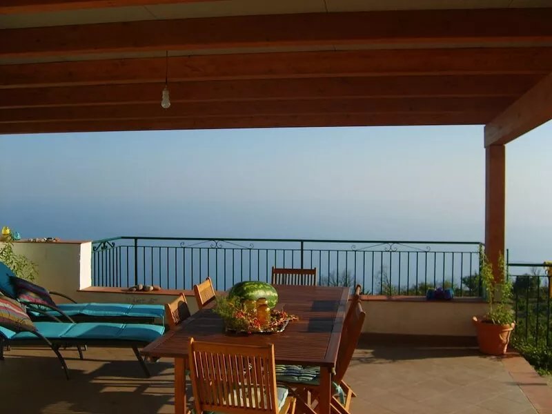 Holiday house near Cefalu with panoramic sea view