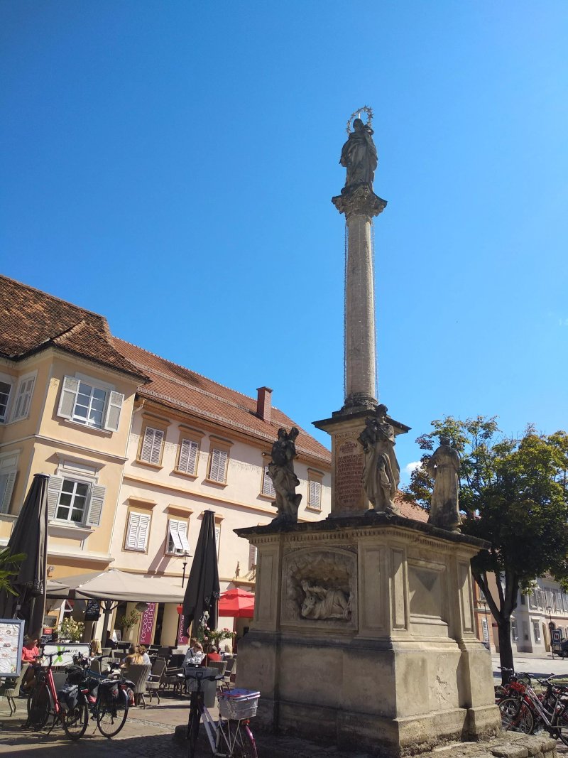 Mariensaule am Hauptplatz - Bad Radkersburg