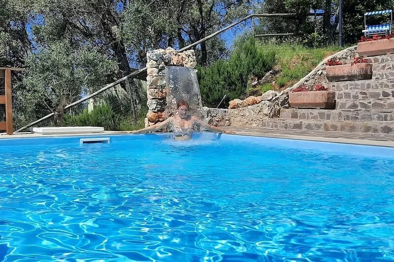 Mild hills Villa, on the Tuscany coast with brand new panoramic private pool