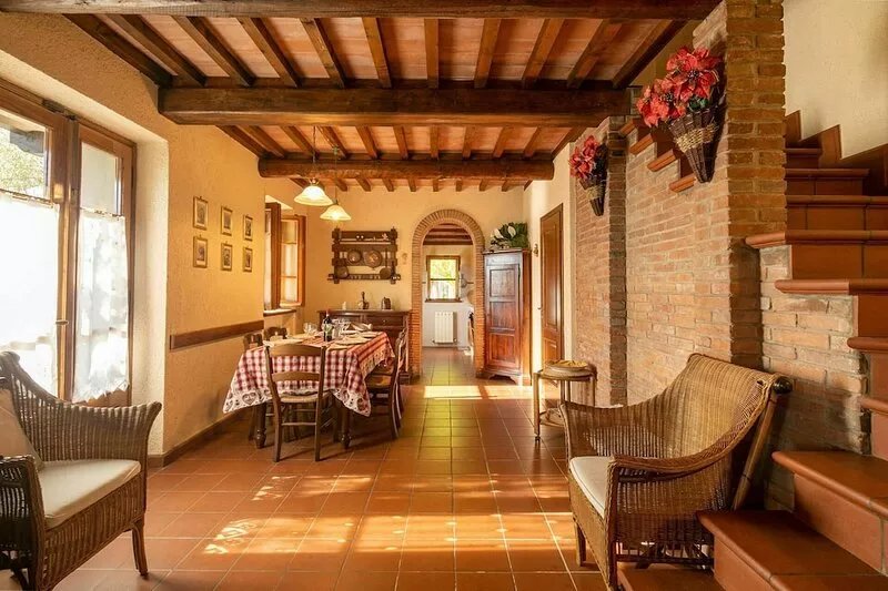 Maggiolina - Typical Tuscan style House on the hills with Garden, 4 People