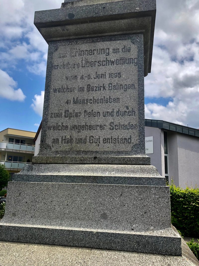 Hochwasserdenkmal Balingen