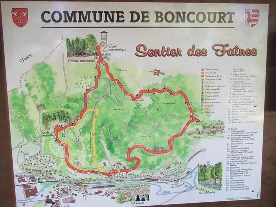 Sentier des Faines et foret enchantee