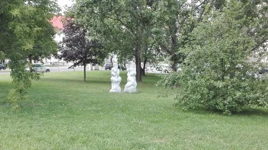 Marmorskulptur "Das Paar"