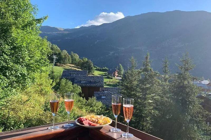 COSY APARTMENT IN SKI SKI - SWIMMING POOL - SOUTH TERRACE - VILLAGE MERIBEL