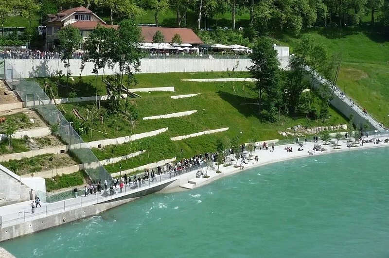 Middle of Bern's Old City, just steps away from the city's main attractions