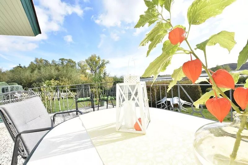 Ferienhaus mit Kamin in Sternberg