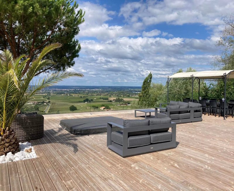 Villa Monbazillac, exceptional view, swimming pool, jacuzzi 10-12 pers
