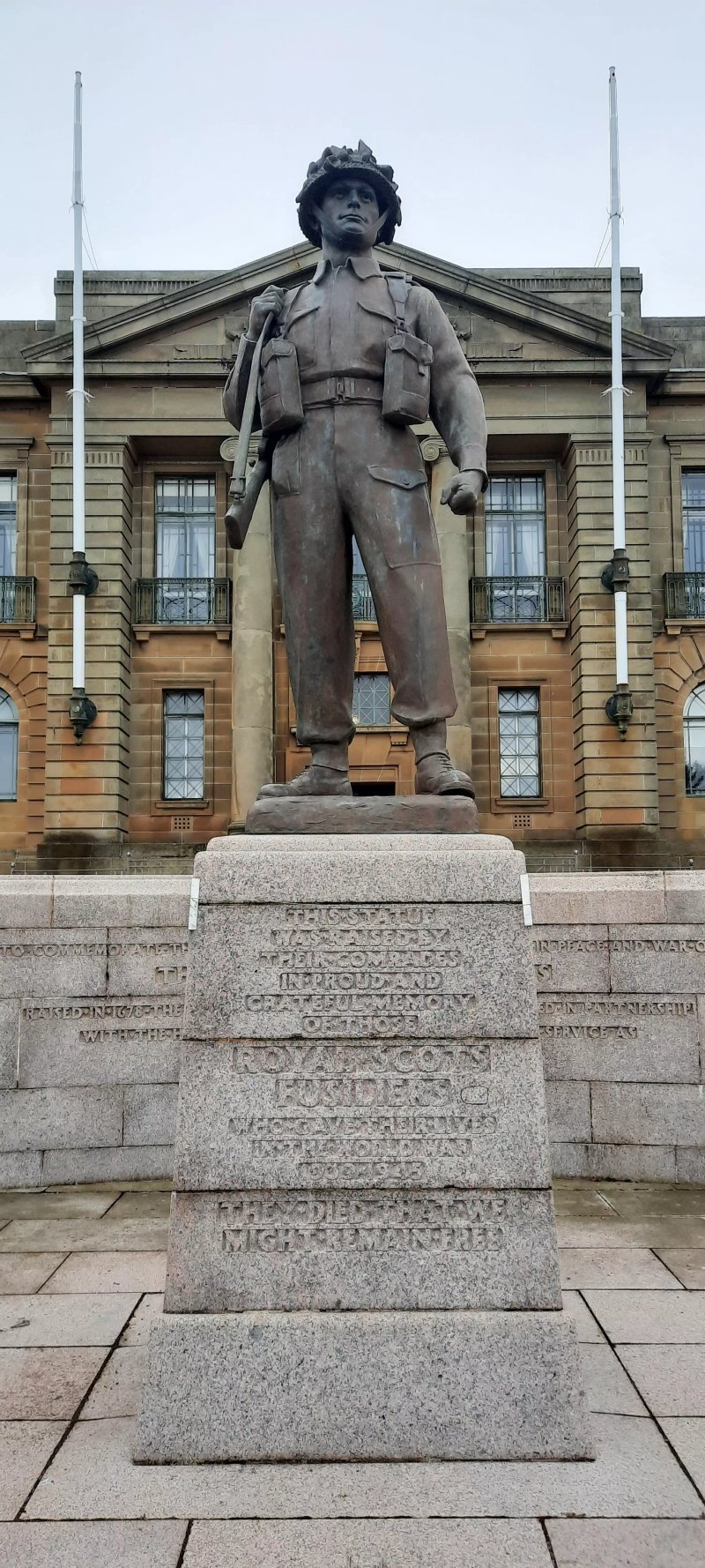 Royal Scots Fusiliers Ww2 Memorial